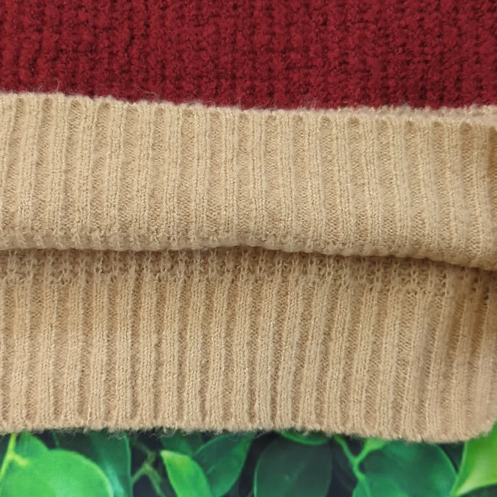 NWT Women's Medium Striped Academia Style Sweater from Almost Famous - Picture 5 of 12